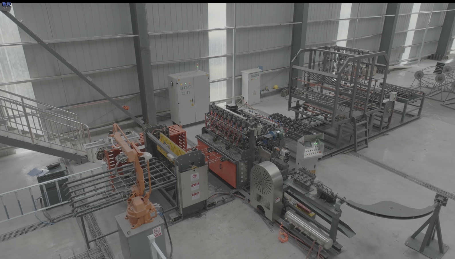Fortune 500 Company Client – Intelligent Rebar Production Line for Tunnels